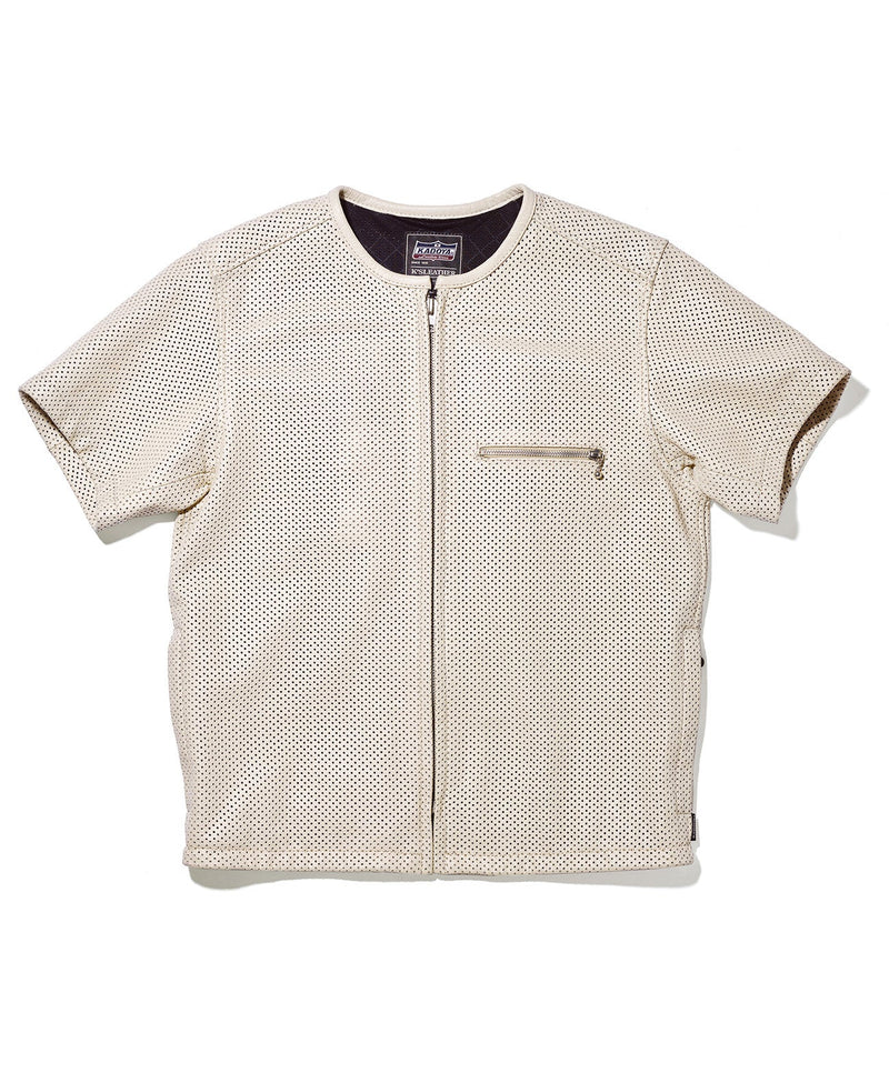 PL-LEATHER TEE